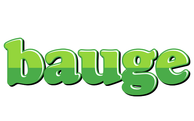 Bauge apple logo