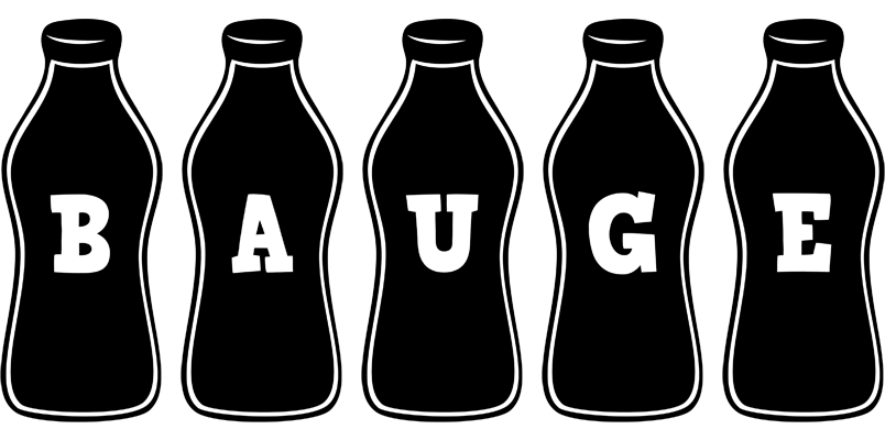 Bauge bottle logo