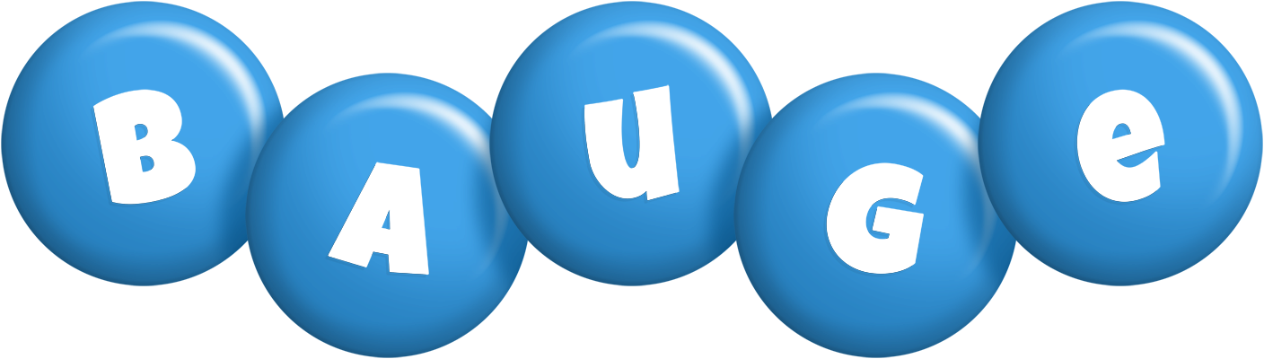 Bauge candy-blue logo