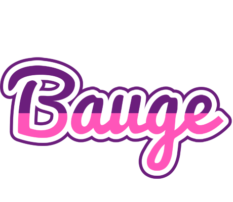 Bauge cheerful logo