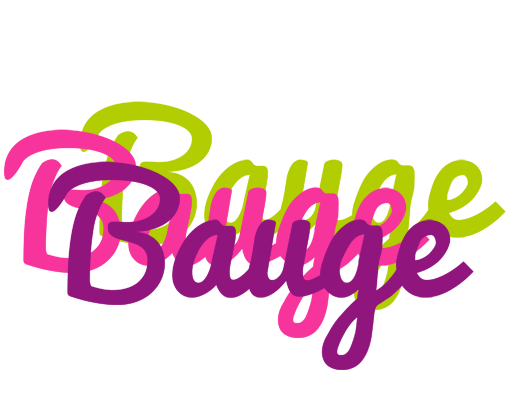 Bauge flowers logo