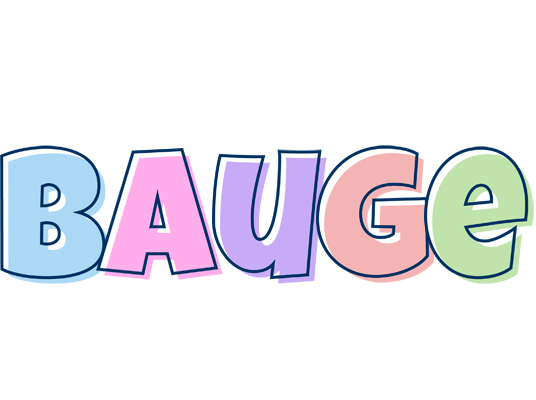 Bauge pastel logo