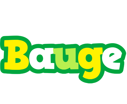 Bauge soccer logo