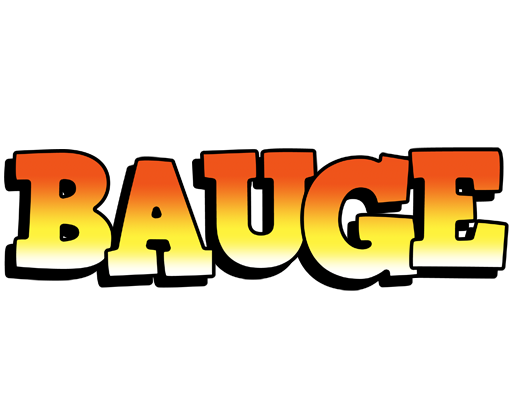 Bauge sunset logo