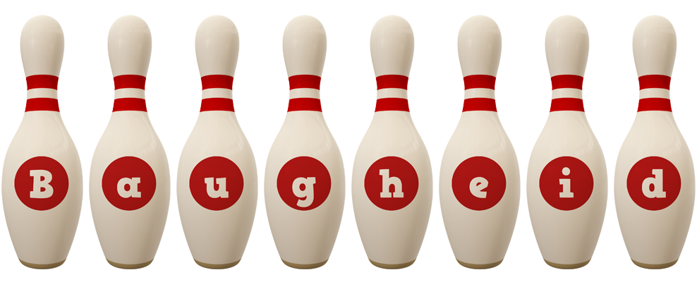 Baugheid bowling-pin logo