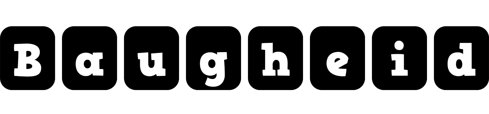 Baugheid box logo