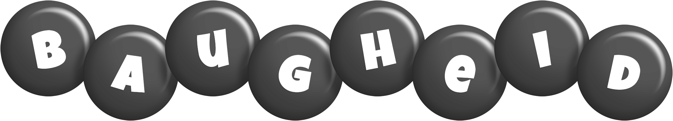 Baugheid candy-black logo