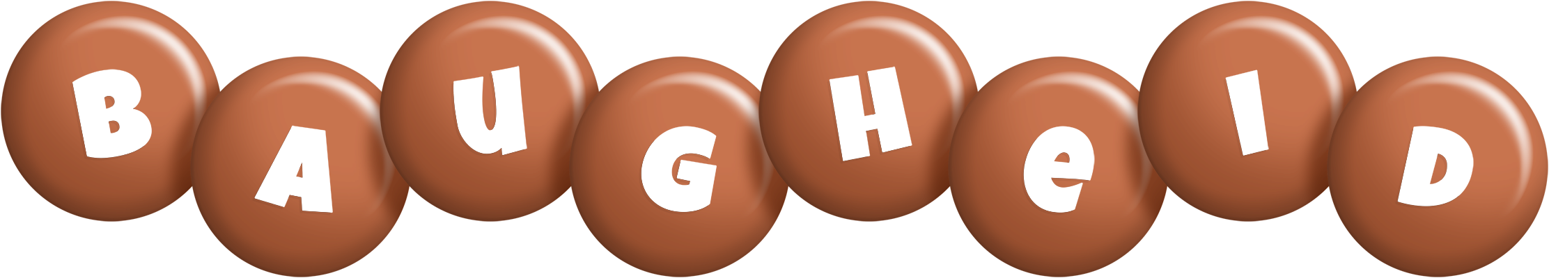 Baugheid candy-brown logo