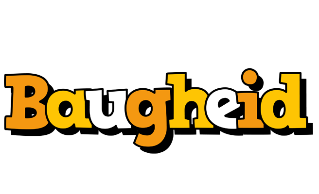Baugheid cartoon logo