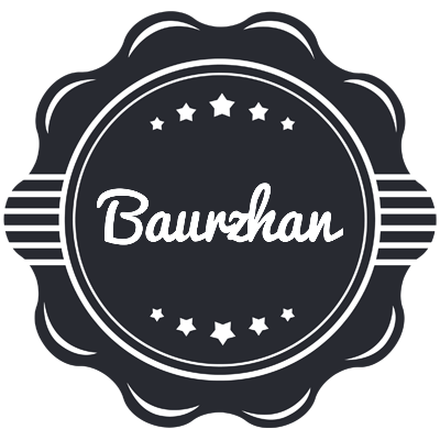 Baurzhan badge logo