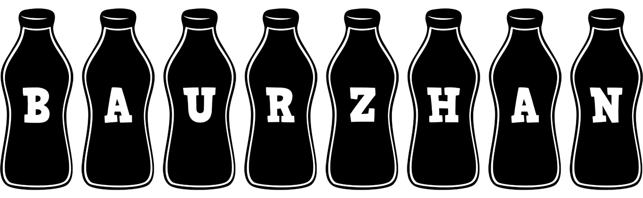 Baurzhan bottle logo