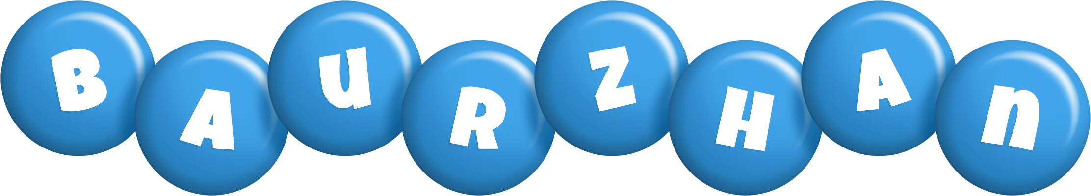 Baurzhan candy-blue logo