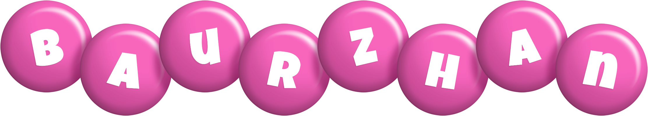 Baurzhan candy-pink logo
