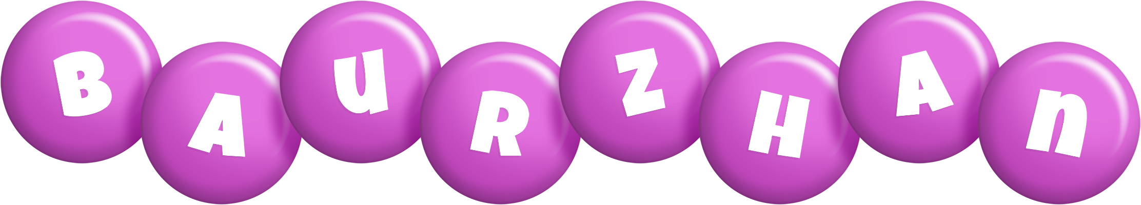 Baurzhan candy-purple logo