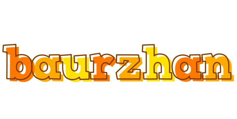 Baurzhan desert logo
