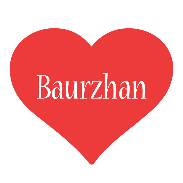 Baurzhan love logo
