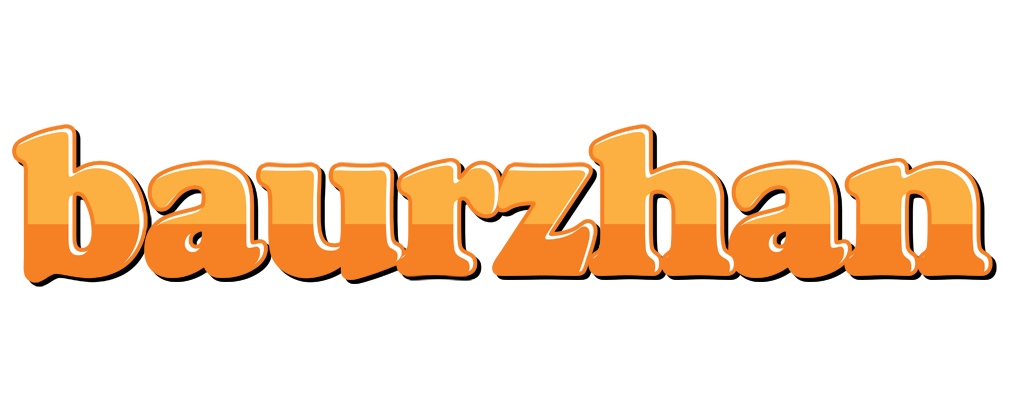Baurzhan orange logo