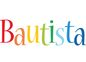 Bautista birthday logo