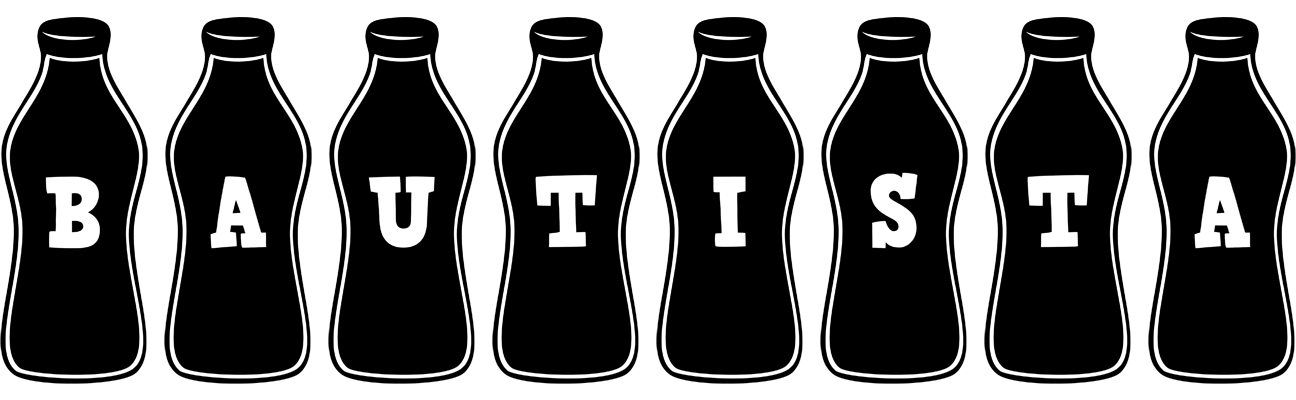 Bautista bottle logo
