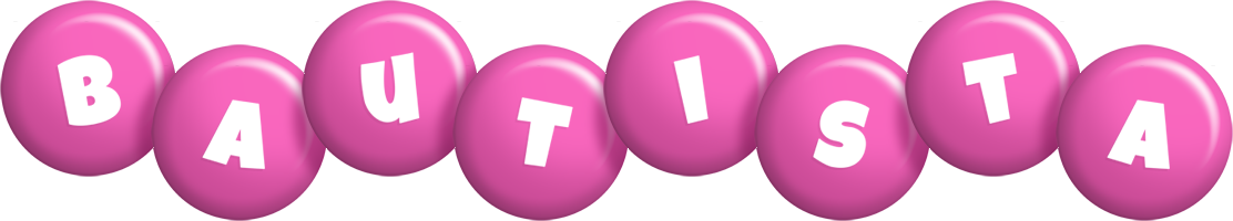 Bautista candy-pink logo