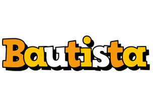 Bautista cartoon logo