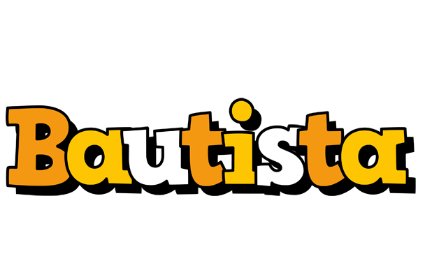 Bautista cartoon logo