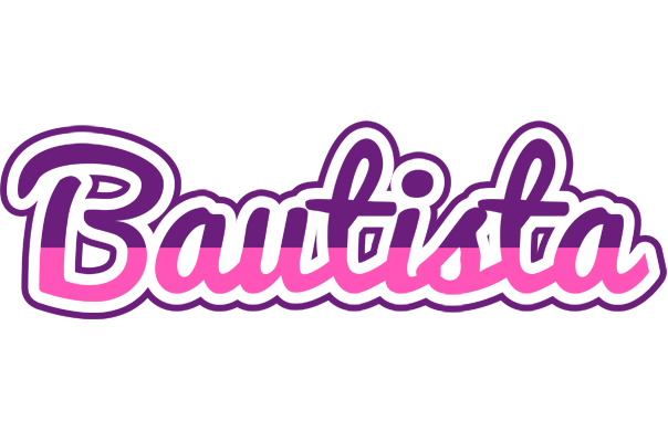 Bautista cheerful logo