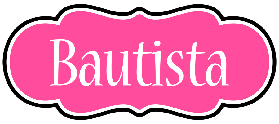 Bautista invitation logo