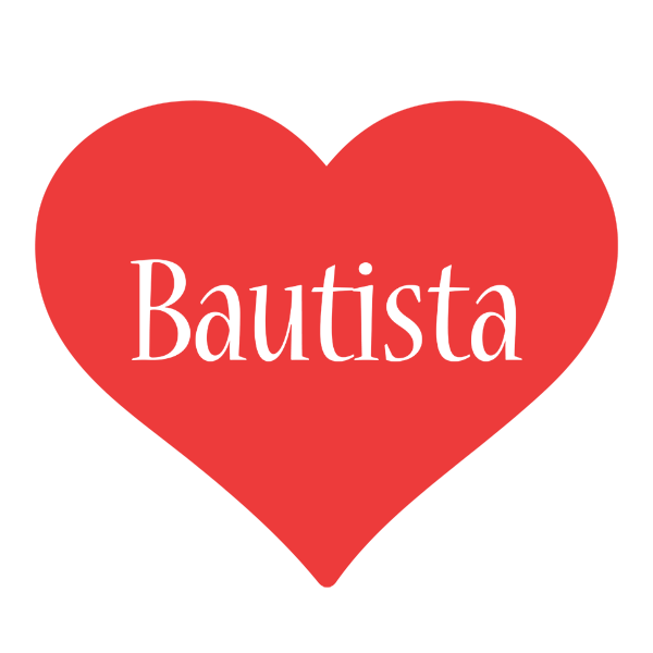 Bautista love logo