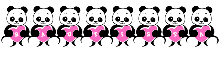 Bautista love-panda logo