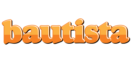 Bautista orange logo