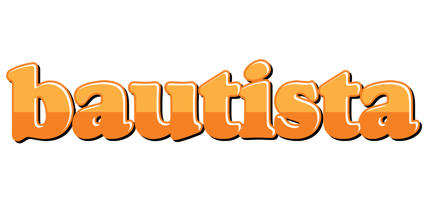 Bautista orange logo