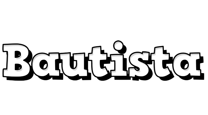 Bautista snowing logo