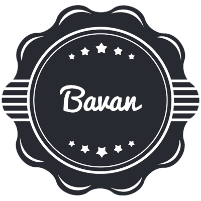 Bavan badge logo