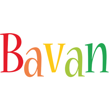 Bavan birthday logo
