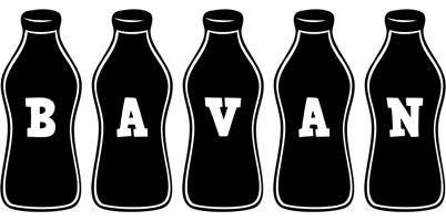 Bavan bottle logo