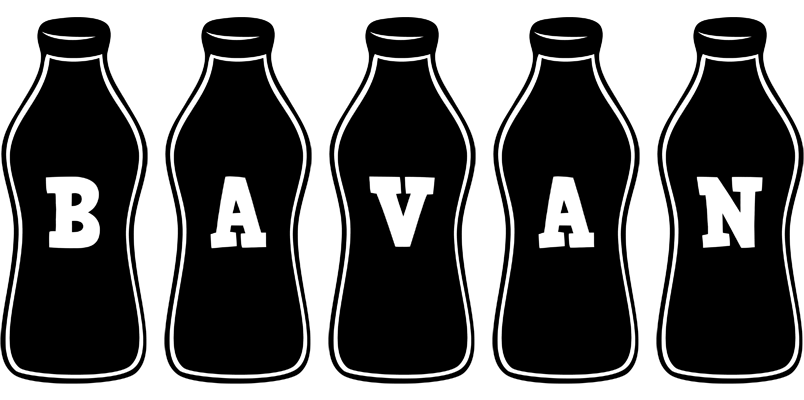 Bavan bottle logo