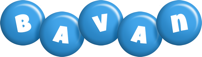 Bavan candy-blue logo