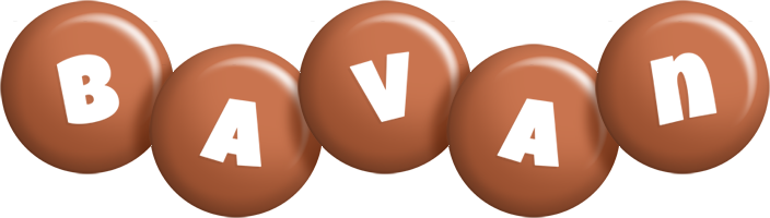 Bavan candy-brown logo