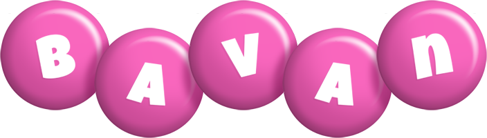 Bavan candy-pink logo