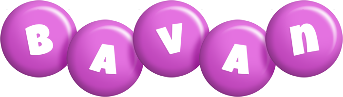 Bavan candy-purple logo