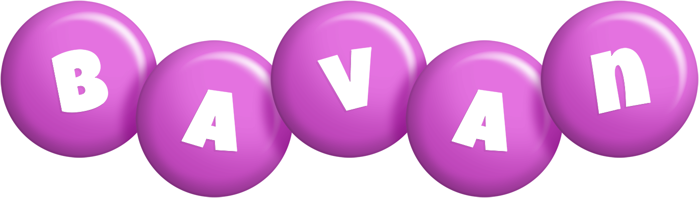 Bavan candy-purple logo