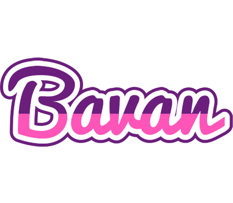 Bavan cheerful logo