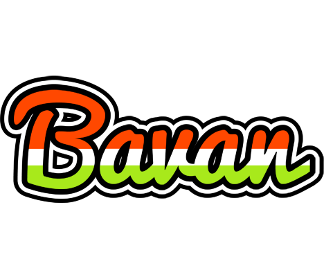 Bavan exotic logo