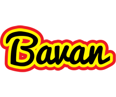 Bavan flaming logo