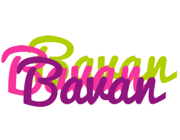 Bavan flowers logo