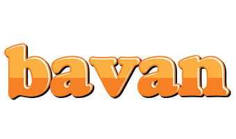 Bavan orange logo