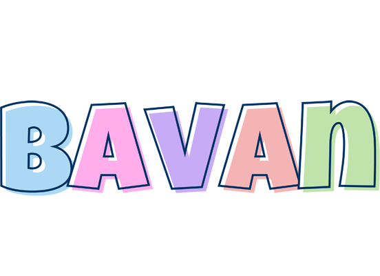 Bavan pastel logo
