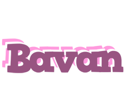 Bavan relaxing logo