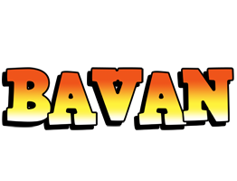 Bavan sunset logo